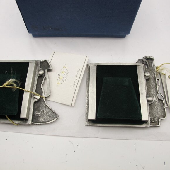 Fort Pewter 2*2 golfing picture frames – lady golfer and golf bag. - Picture 6 of 6